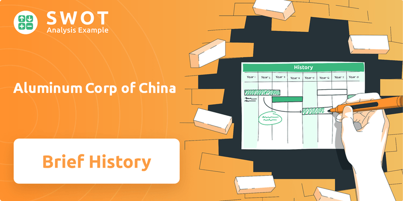 What is Brief History of Aluminum Corp of China Company?