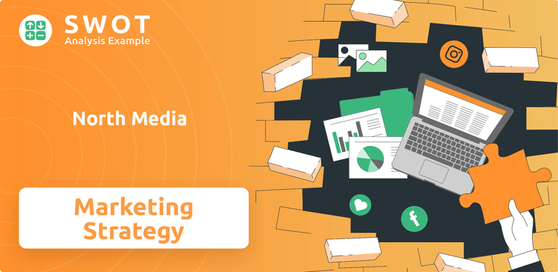What is Sales and Marketing Strategy of North Media Company?