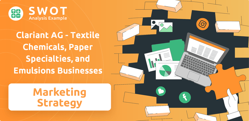 What is Sales and Marketing Strategy of Clariant AG - Textile Chemicals, Paper Specialties, and Emulsions Businesses Company?