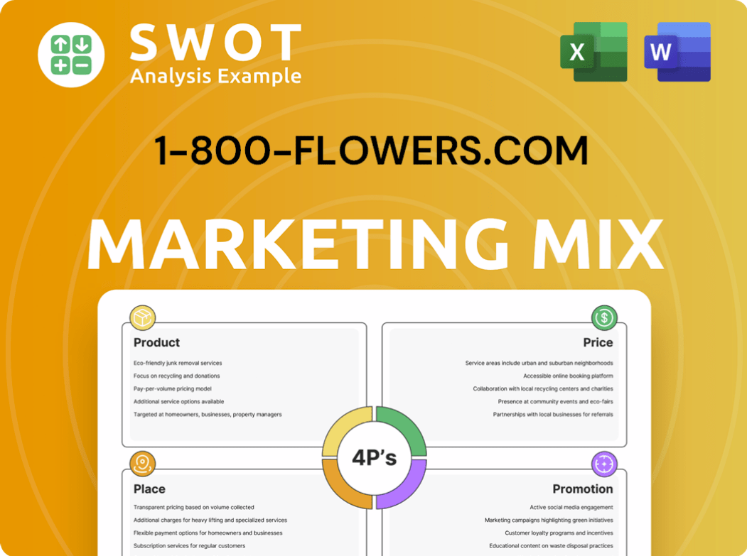 1-800-Flowers.com Marketing Mix