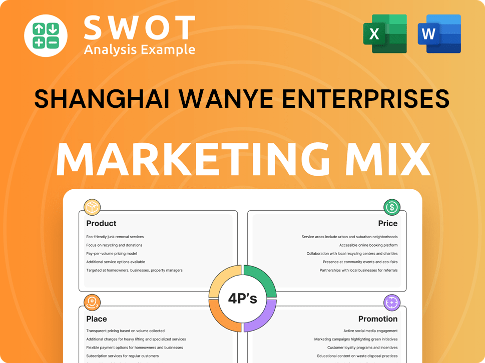 Shanghai Wanye Enterprises Marketing Mix