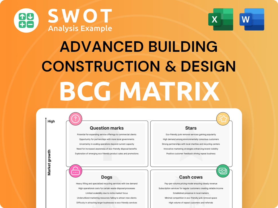 Advanced Building Construction & Design Boston Consulting Group Matrix