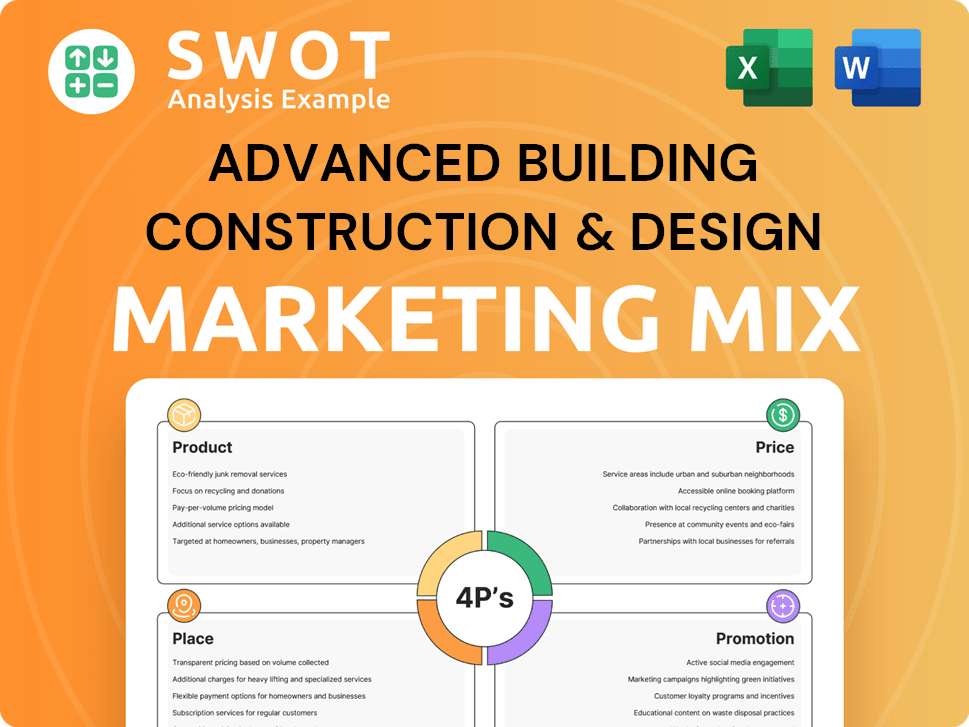 Advanced Building Construction & Design Marketing Mix