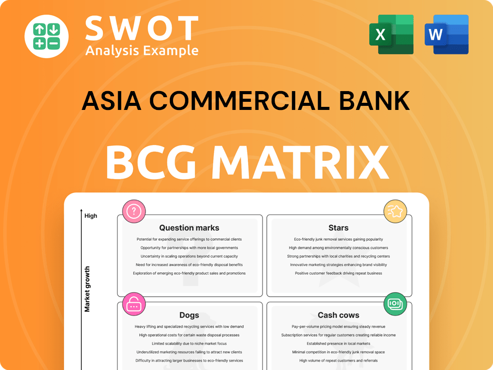 Asia Commercial Bank Boston Consulting Group Matrix