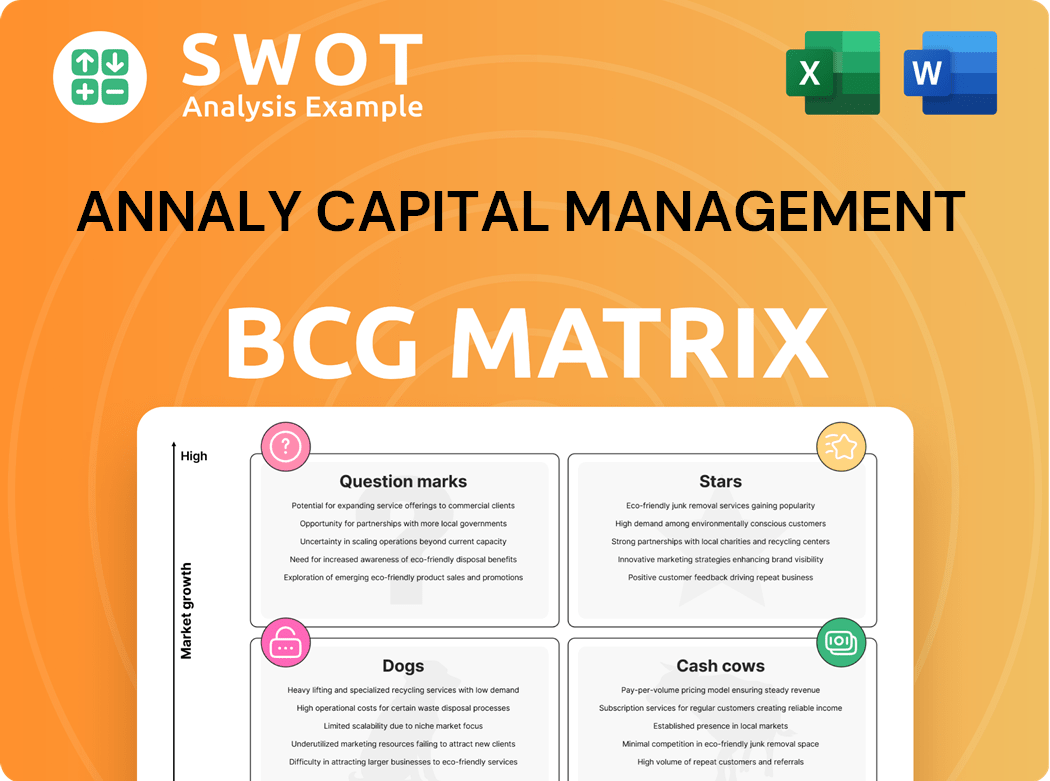 Annaly Capital Management Boston Consulting Group Matrix