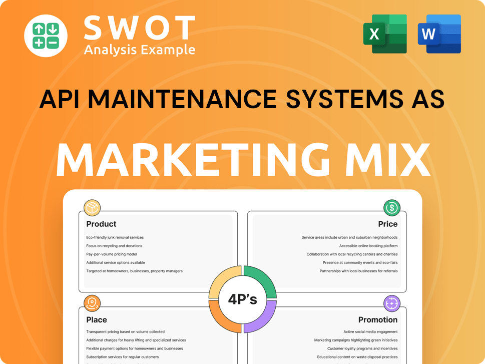API Maintenance Systems AS Marketing Mix