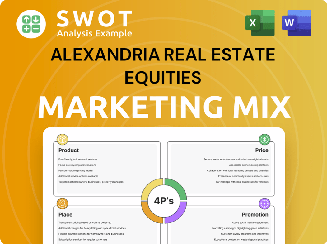 Alexandria Real Estate Equities Marketing Mix