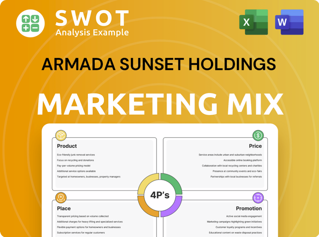 Armada Sunset Holdings Marketing Mix