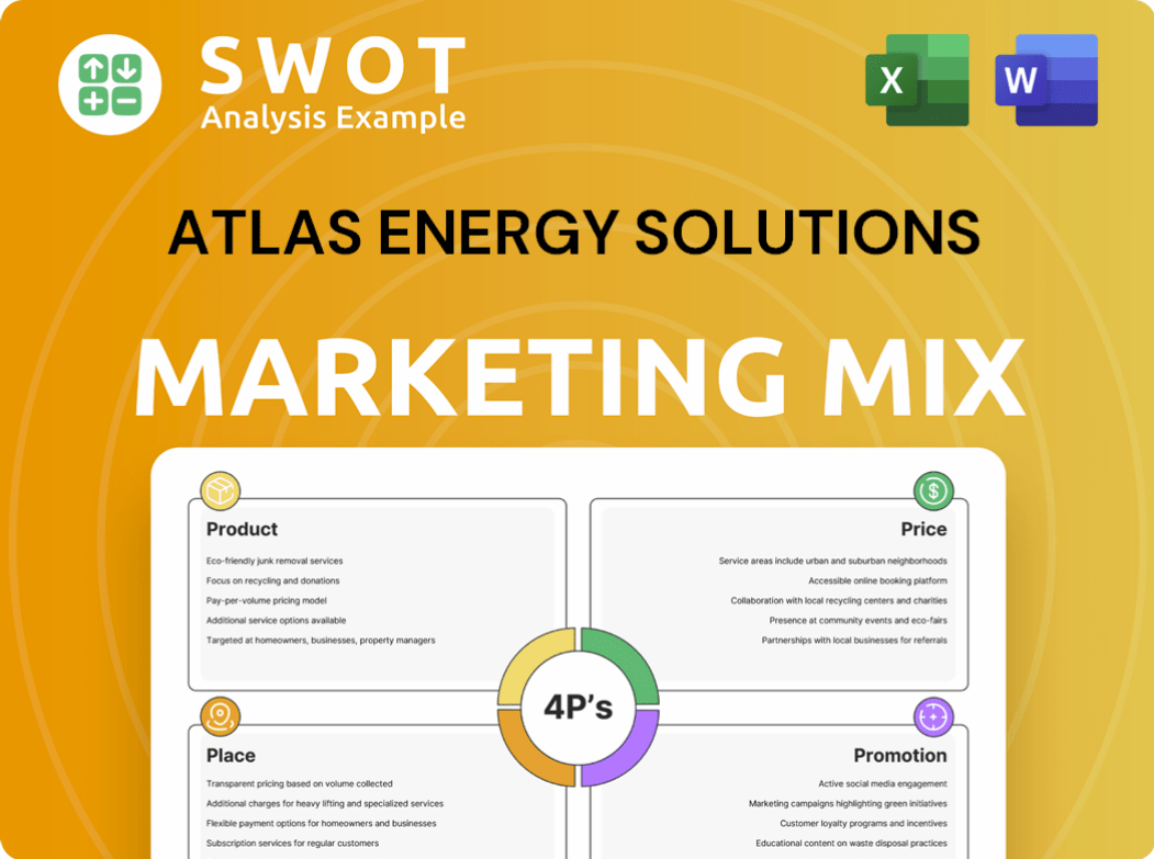 Atlas Energy Solutions Marketing Mix