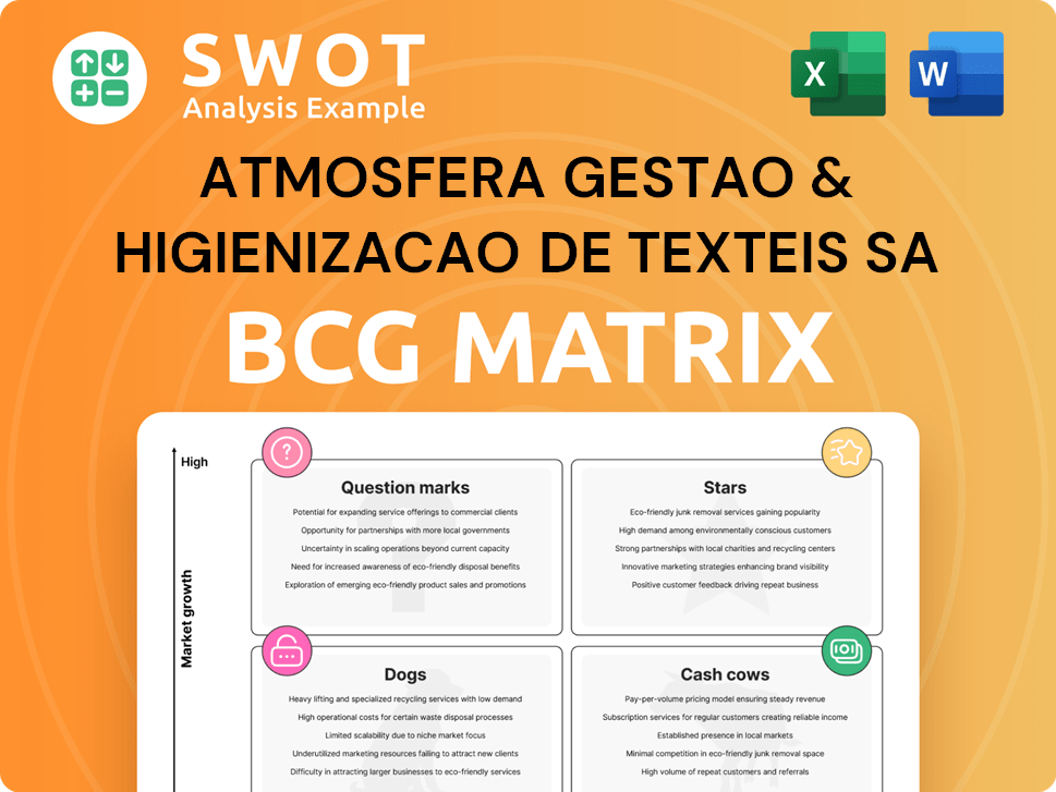 Atmosfera Gestao & Higienizacao de Texteis SA Boston Consulting Group Matrix