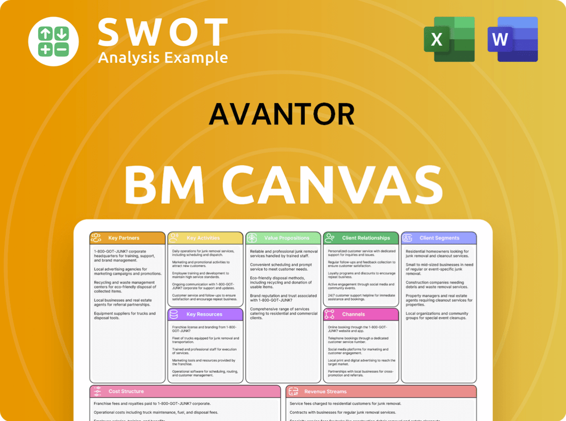 Avantor Business Model Canvas