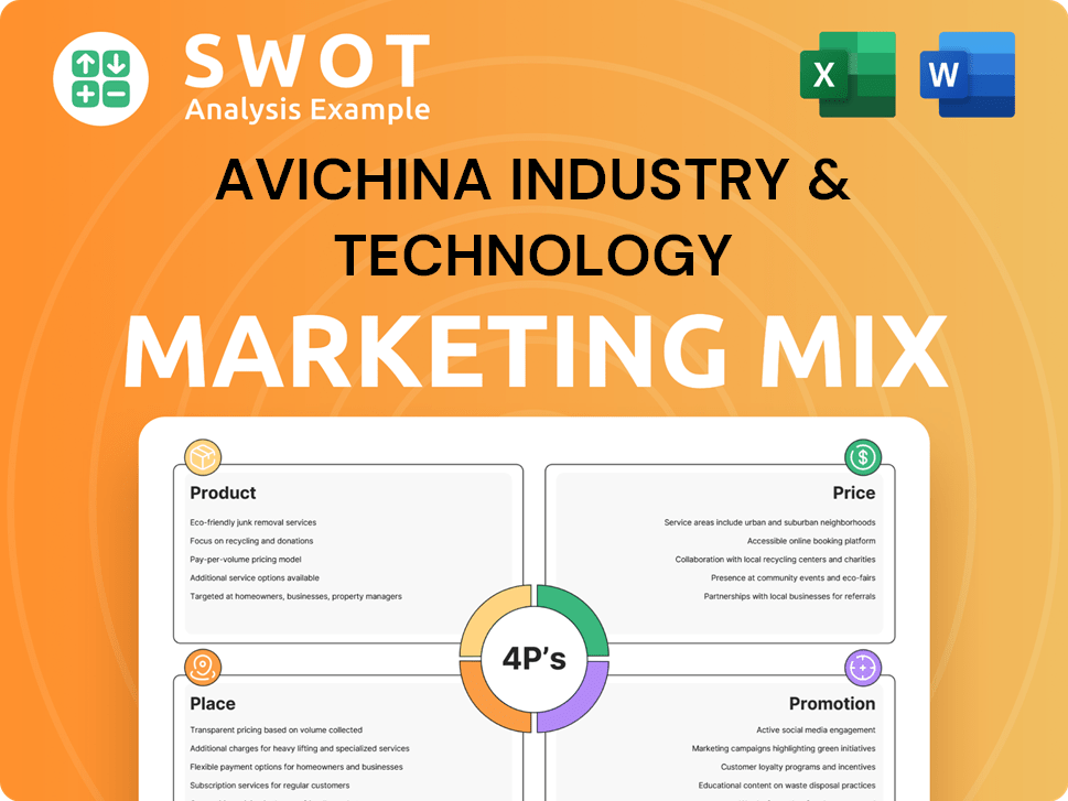 AviChina Industry & Technology Marketing Mix