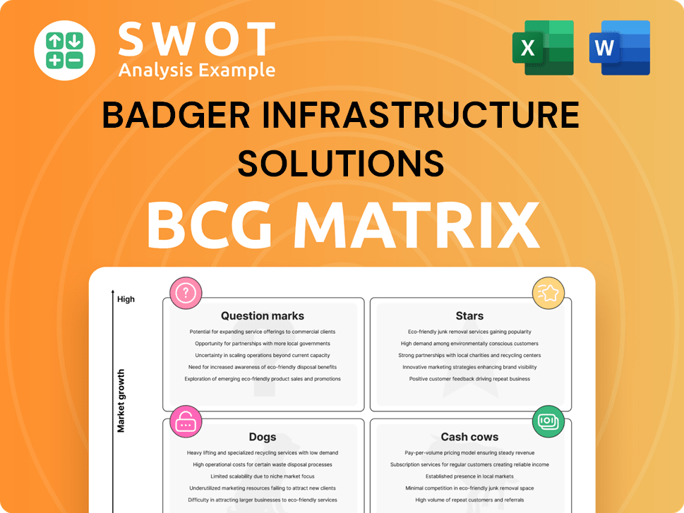 Badger Infrastructure Solutions Boston Consulting Group Matrix