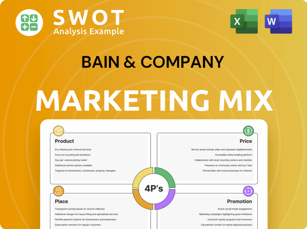 Bain & Company Marketing Mix