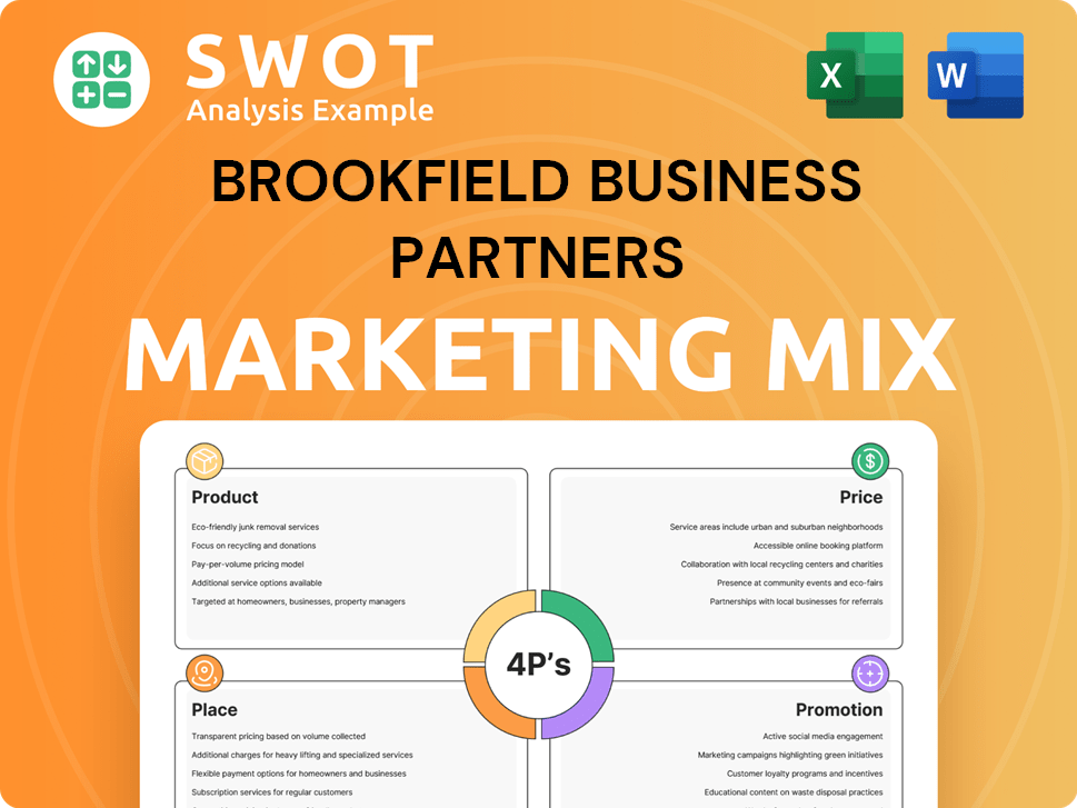 Brookfield Business Partners Marketing Mix