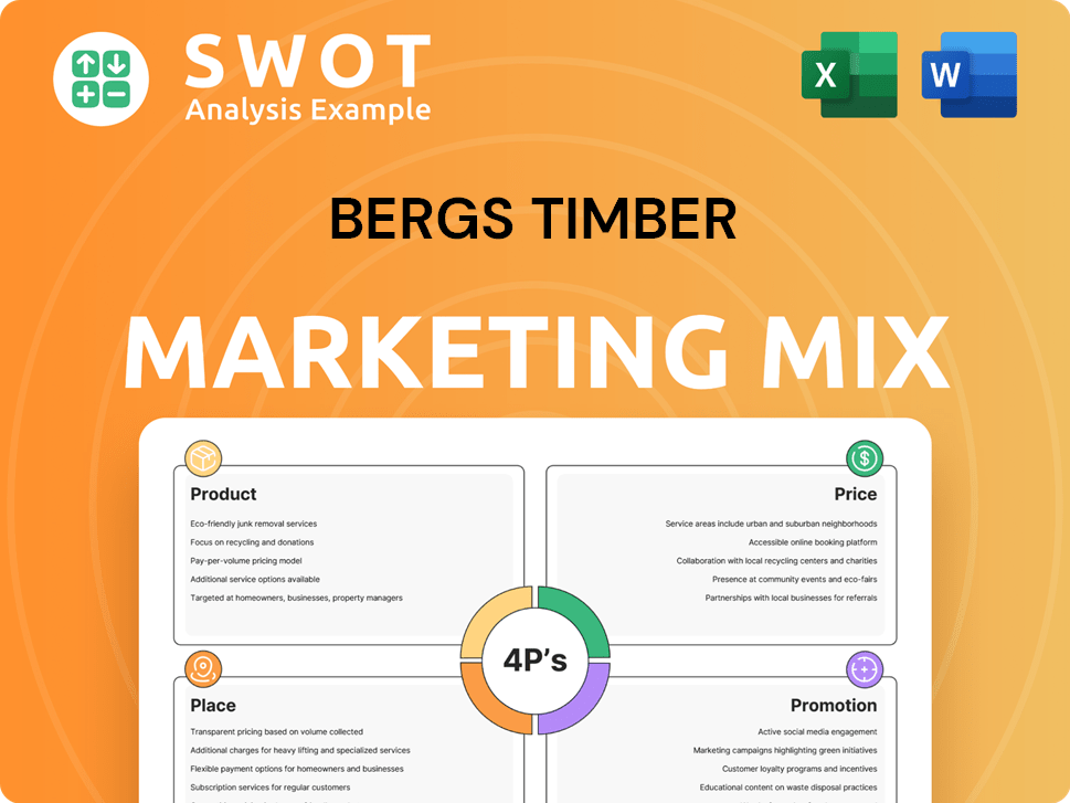 Bergs Timber Marketing Mix