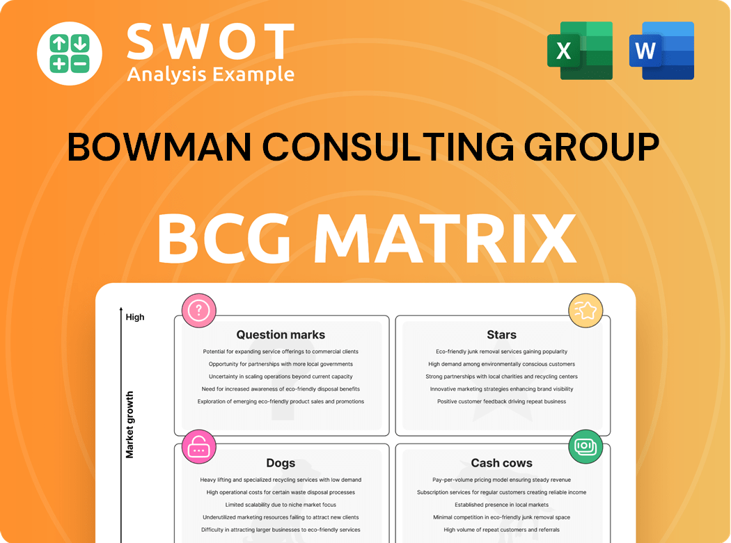Bowman Consulting Group Boston Consulting Group Matrix