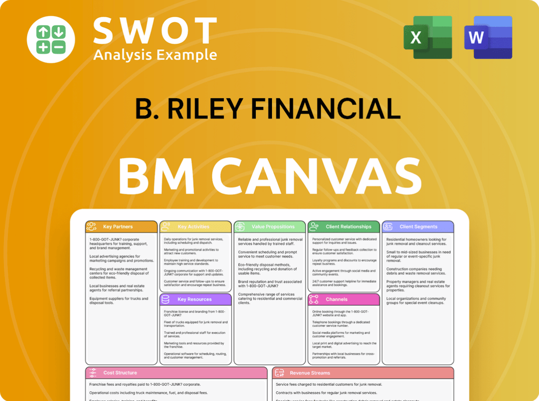 B. Riley Financial Business Model Canvas