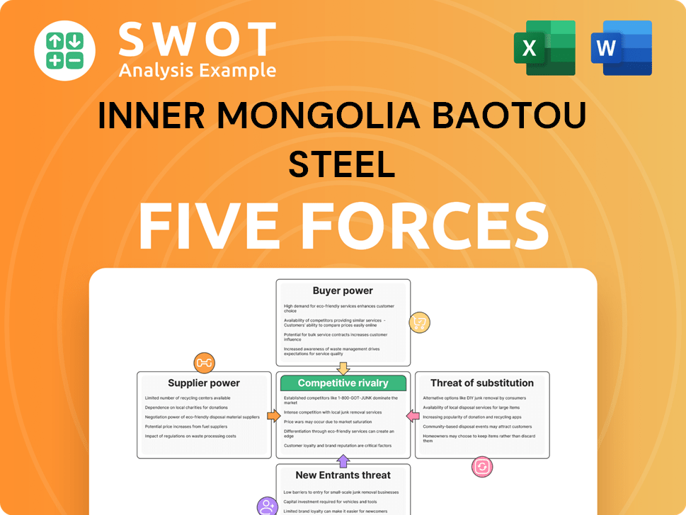 Inner Mongolia Baotou Steel Porter's Five Forces Analysis