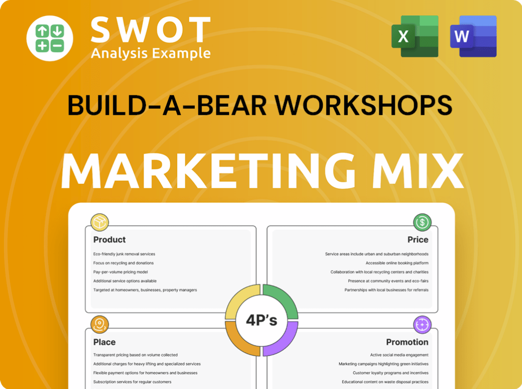 Build-A-Bear Workshops Marketing Mix