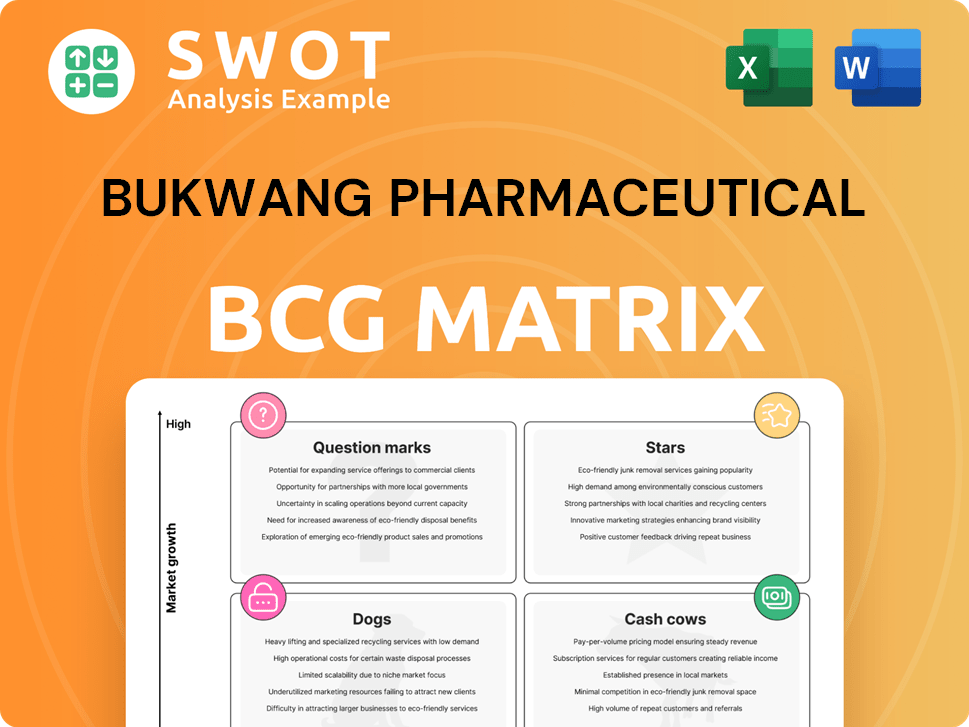 Bukwang Pharmaceutical Boston Consulting Group Matrix