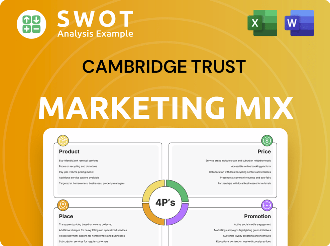 Cambridge Trust Marketing Mix