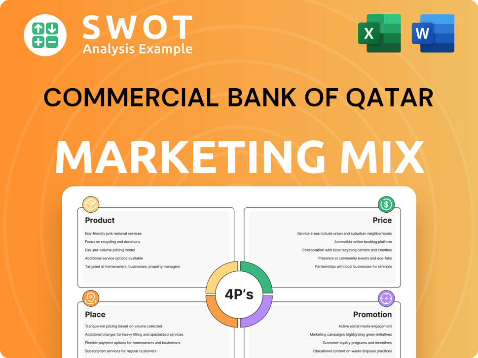 Commercial Bank of Qatar Marketing Mix