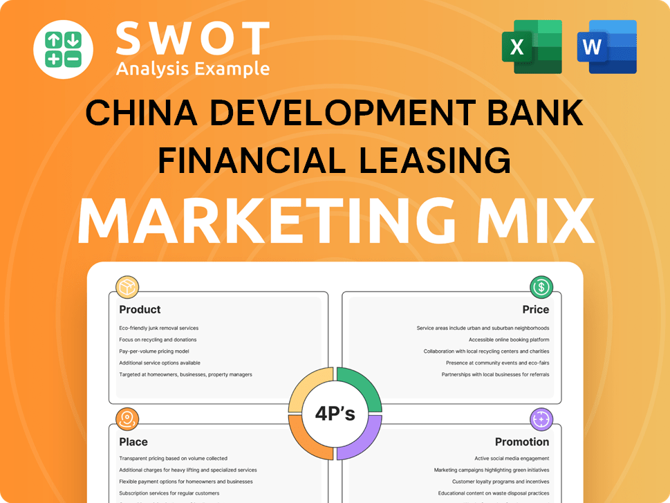 China Development Bank Financial Leasing Marketing Mix