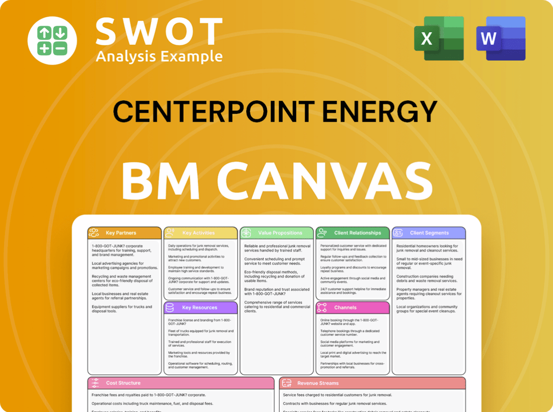 CenterPoint Energy Business Model Canvas