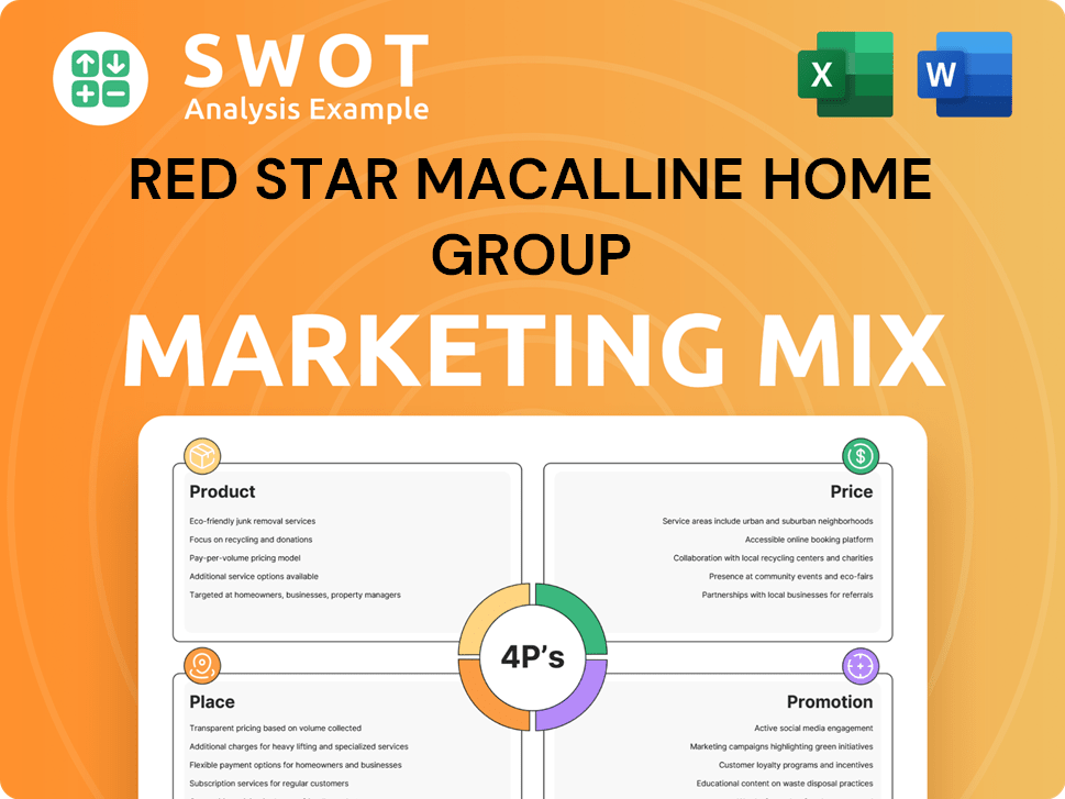 Red Star Macalline Home Group Marketing Mix