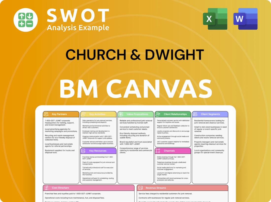 Church & Dwight Business Model Canvas