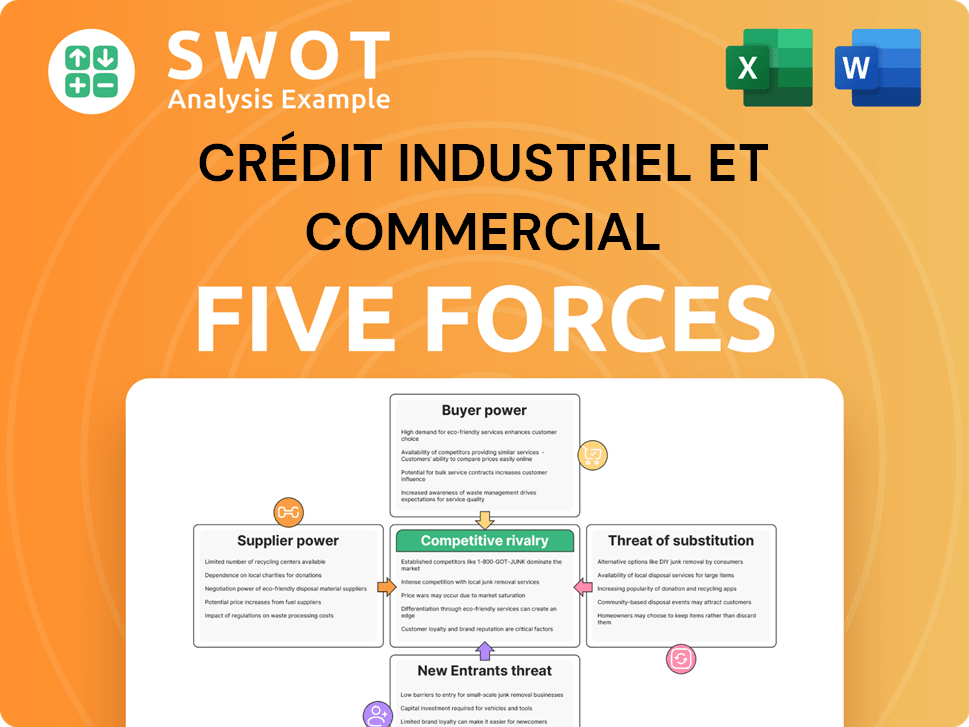 Crédit Industriel et Commercial Porter's Five Forces Analysis