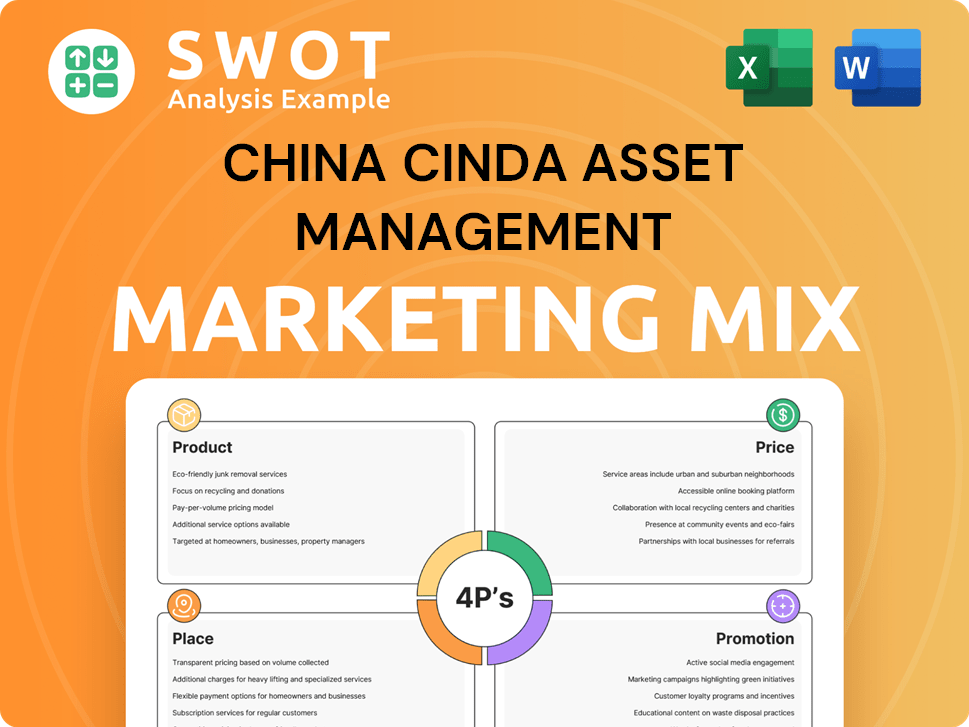 China Cinda Asset Management Marketing Mix
