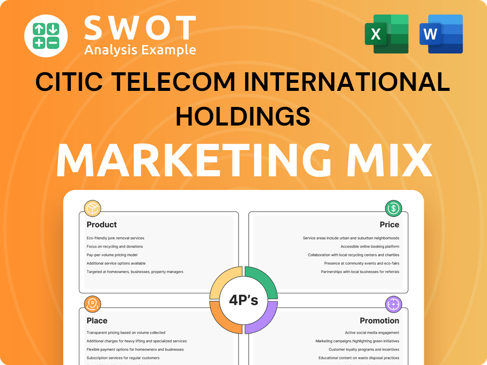 CITIC Telecom International Holdings Marketing Mix