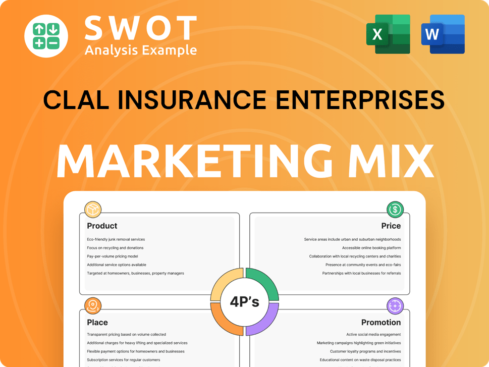 Clal Insurance Enterprises Marketing Mix