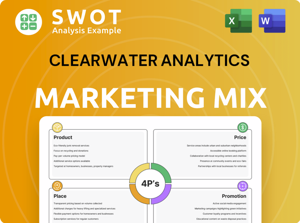 Clearwater Analytics Marketing Mix