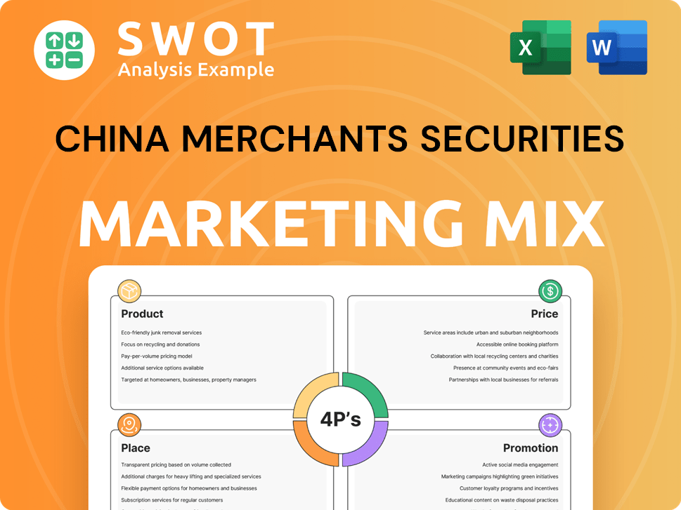 China Merchants Securities Marketing Mix