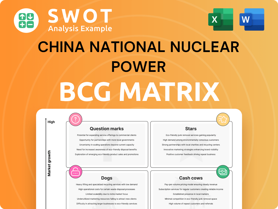China National Nuclear Power Boston Consulting Group Matrix
