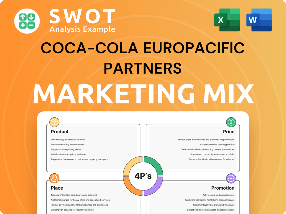 Coca-Cola Europacific Partners Marketing Mix