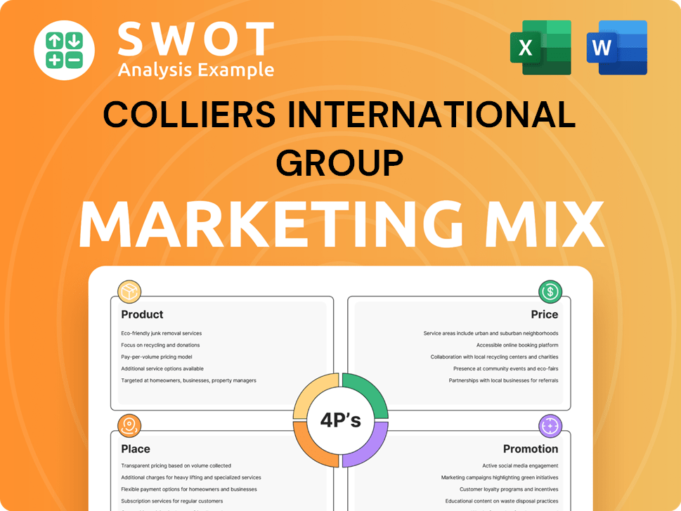 Colliers International Group Marketing Mix