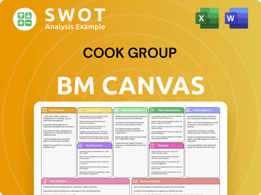 Cook Group Business Model Canvas