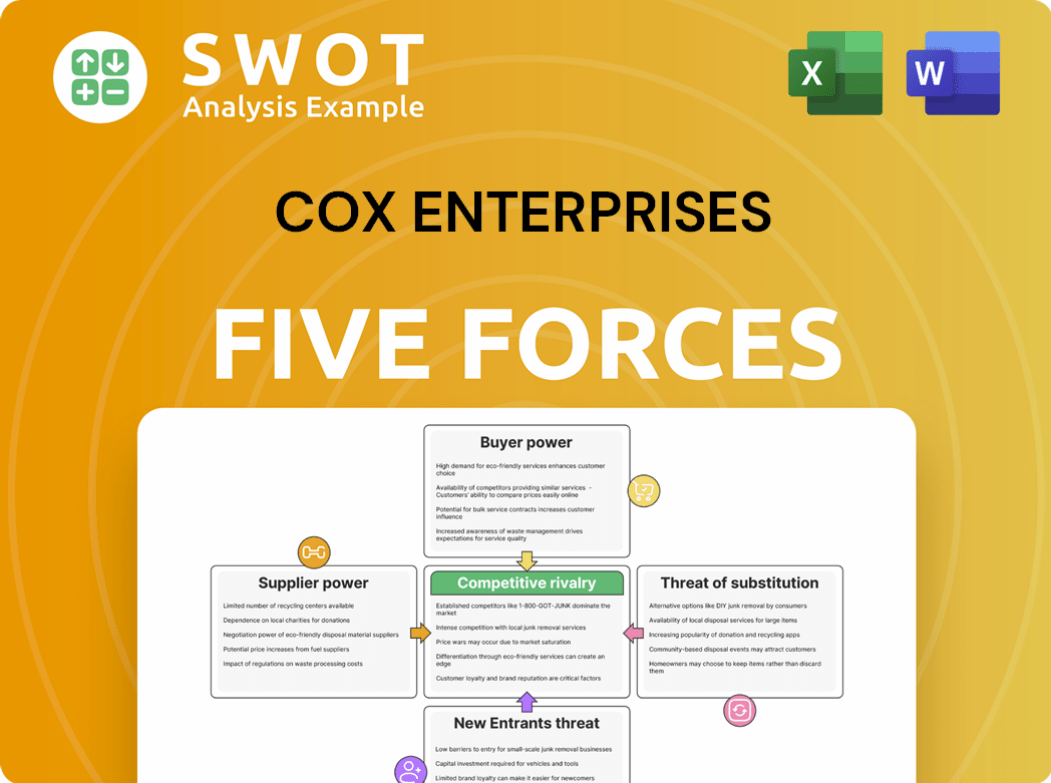 Cox Enterprises Porter's Five Forces Analysis