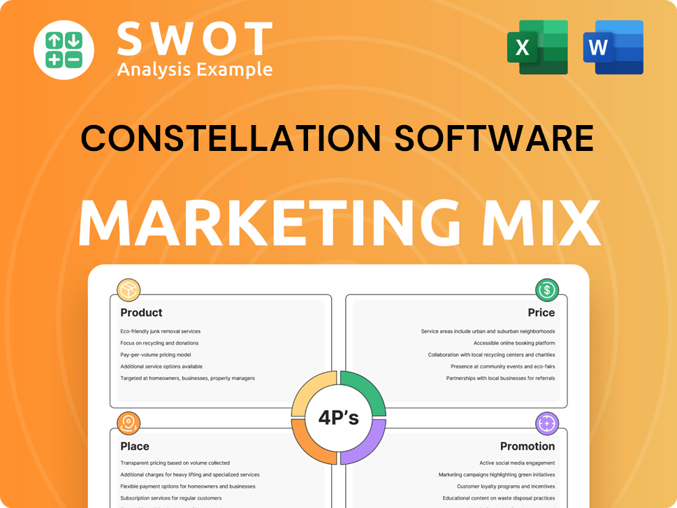 Constellation Software Marketing Mix