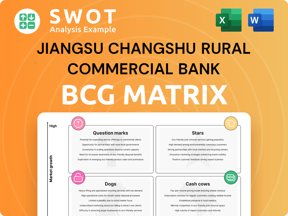 Jiangsu Changshu Rural Commercial Bank Boston Consulting Group Matrix