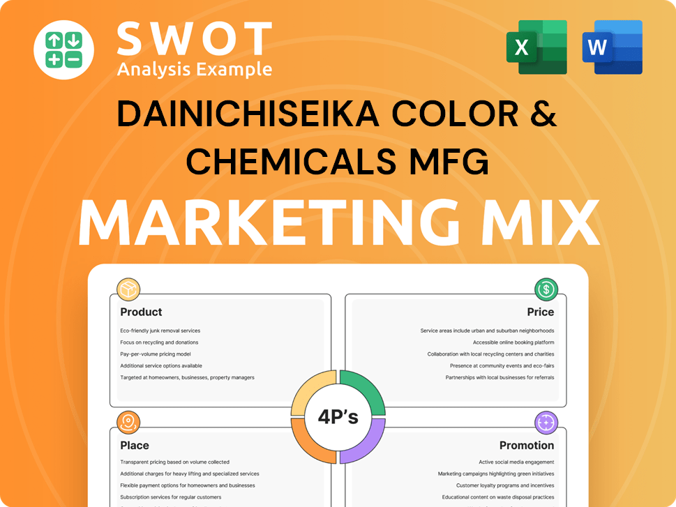 Dainichiseika Color & Chemicals Mfg Marketing Mix