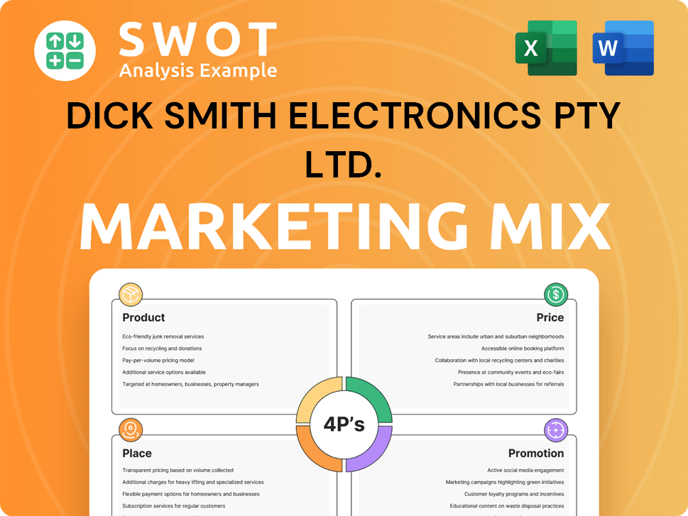 Dick Smith Electronics Pty Ltd. Marketing Mix
