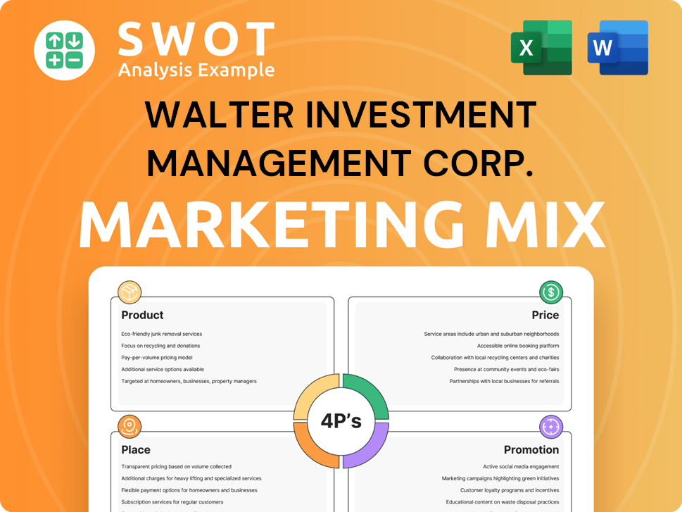Walter Investment Management Corp. Marketing Mix