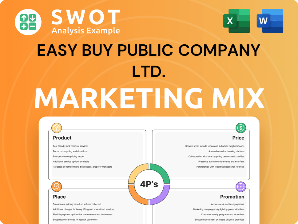 Easy Buy Public Company Ltd. Marketing Mix
