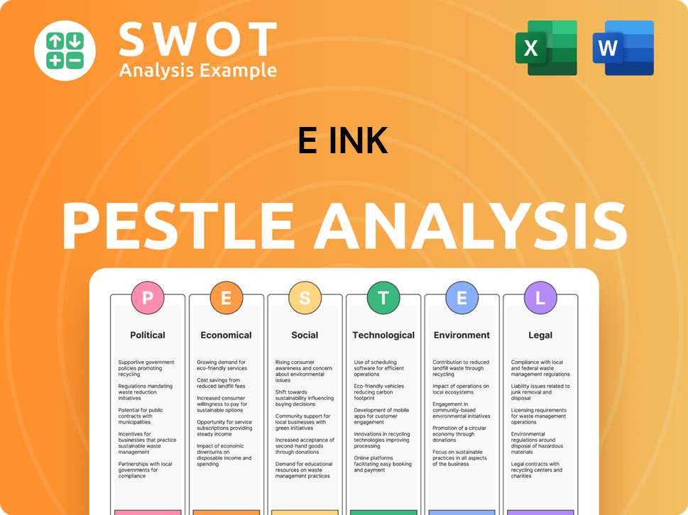 E Ink PESTLE Analysis