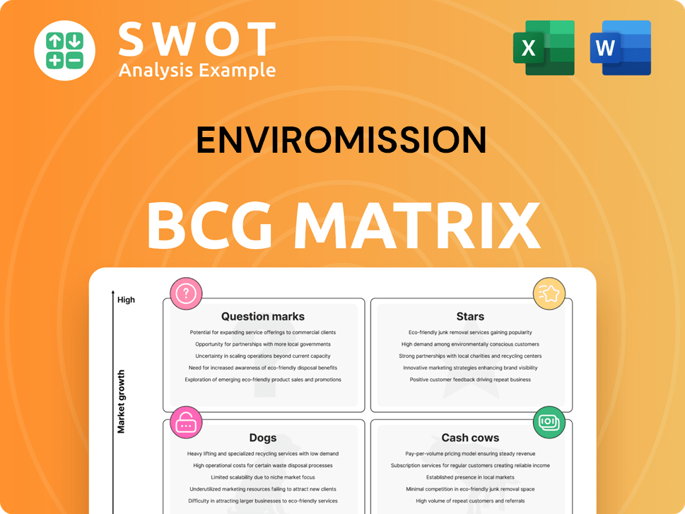 EnviroMission Boston Consulting Group Matrix